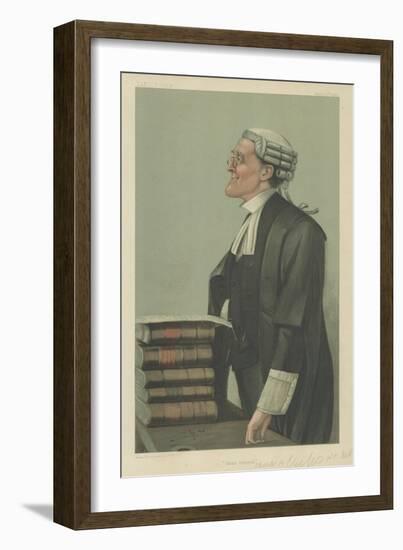 Mr Charles a Cripps-Sir Leslie Ward-Framed Giclee Print