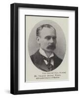 Mr Charles Arnold White, Advocate-General of Madras-null-Framed Giclee Print