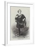 Mr Charles Kean as Hamlet-null-Framed Giclee Print