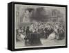 Mr Charles Kemble Reading Shakespeare before Her Majesty, at Buckingham Palace-null-Framed Stretched Canvas