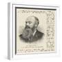 Mr Charles Russell, Late President of the Institute of Journalists-null-Framed Giclee Print