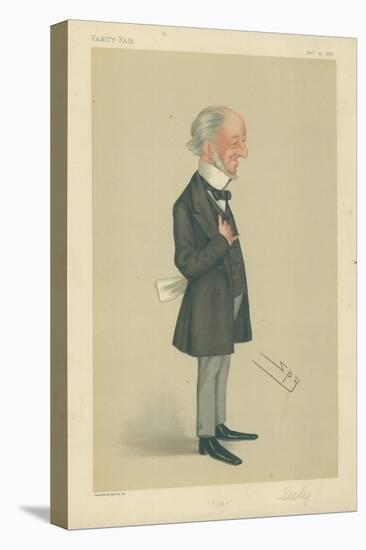 Mr Charles Seely, Pigs, 21 December 1878, Vanity Fair Cartoon-Sir Leslie Ward-Stretched Canvas