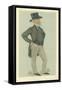 Mr Charles Tennant, Glasgow, 9 June 1883, Vanity Fair Cartoon-Sir Leslie Ward-Framed Stretched Canvas