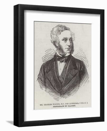 Mr Charles Turner, Mp for Liverpool-null-Framed Giclee Print