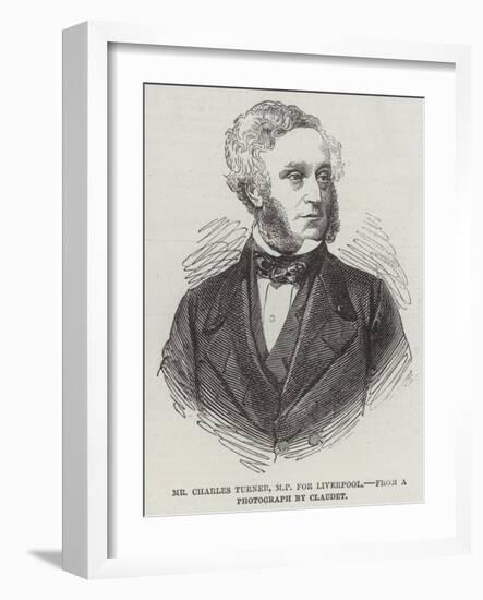 Mr Charles Turner, Mp for Liverpool-null-Framed Giclee Print