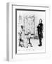 Mr. Collins and Elizabeth, from "Pride and Prejudice" by Jane Austen circa 1894-Hugh Thomson-Framed Giclee Print