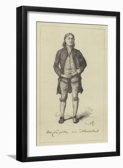 Mr Compton-Frederick Barnard-Framed Giclee Print