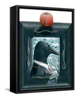 Mr Crow-PJ Crook-Framed Stretched Canvas