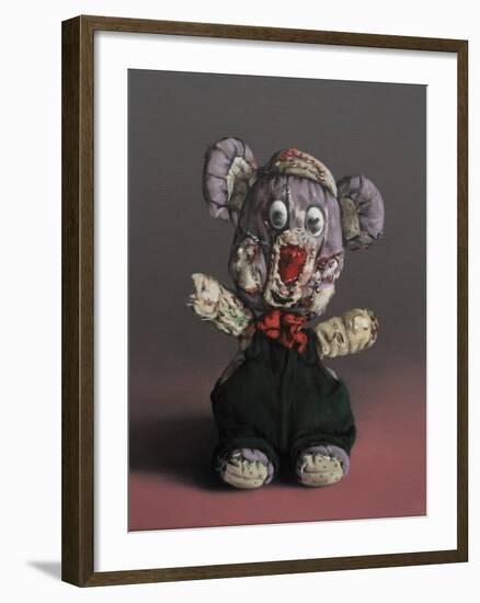 Mr Cuddly, 2018,-Peter Jones-Framed Giclee Print