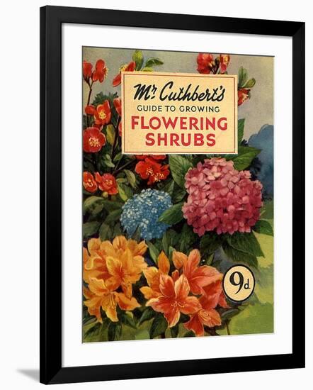 Mr Cuthberts Guide To Flowering, 1953, UK-null-Framed Giclee Print