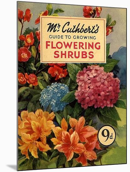 Mr Cuthberts Guide To Flowering, 1953, UK-null-Mounted Giclee Print