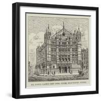 Mr D'Oyly Carte's New Opera House, Shaftesbury Avenue-null-Framed Giclee Print