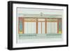 Mr Dagoty's Store, Porcelain Manufacture of the Empress, 4 Boulevard Poissonniere-Pierre Antoine Leboux De La Mesangere-Framed Giclee Print