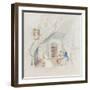 Mr Darcy Writing, 2010-Caroline Hervey-Bathurst-Framed Giclee Print