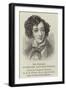 Mr Disraeli, Afterwards Lord Beaconsfield-Alfred-edward Chalon-Framed Giclee Print