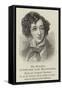 Mr Disraeli, Afterwards Lord Beaconsfield-Alfred-edward Chalon-Framed Stretched Canvas