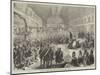 Mr Disraeli Receiving Addresses in the Great Hall, Pomona Gardens, Manchester-null-Mounted Giclee Print