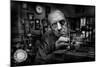 Mr. Domenico, the Watchmaker, to Work with Complicated Mechanisms-Antonio Grambone-Mounted Photographic Print