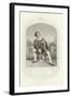 Mr E L Davenport as Benedick, Much Ado About Nothing, Act II, Scene III-null-Framed Giclee Print