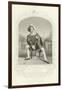 Mr E L Davenport as Benedick, Much Ado About Nothing, Act II, Scene III-null-Framed Giclee Print