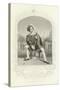 Mr E L Davenport as Benedick, Much Ado About Nothing, Act II, Scene III-null-Stretched Canvas