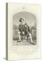 Mr E L Davenport as Benedick, Much Ado About Nothing, Act II, Scene III-null-Stretched Canvas