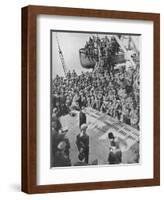 Mr. Eden with the Anzacs, 1940, (1940)-null-Framed Photographic Print