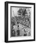 Mr. Eden with the Anzacs, 1940, (1940)-null-Framed Photographic Print