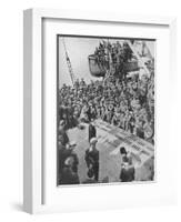 Mr. Eden with the Anzacs, 1940, (1940)-null-Framed Photographic Print