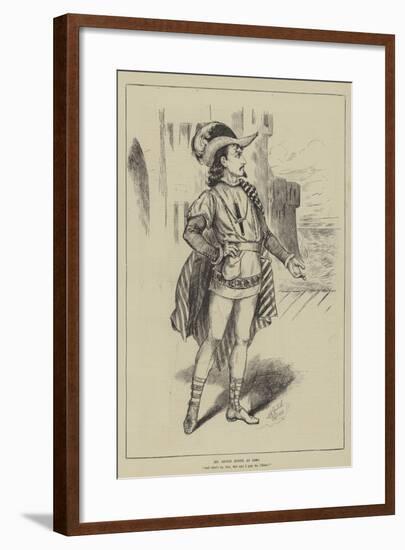 Mr Edwin Booth as Iago-null-Framed Giclee Print