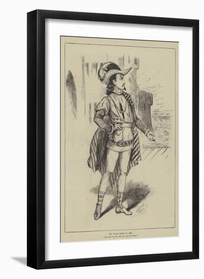 Mr Edwin Booth as Iago-null-Framed Giclee Print