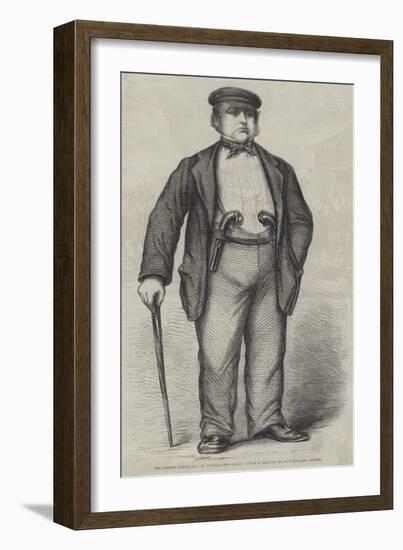 Mr Edwin James, Qc, in Garibaldi's Camp-null-Framed Giclee Print