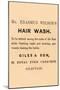 Mr. Erasmus Wilson's Hair Wash-null-Mounted Art Print