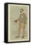Mr Ernest Terah Hooley-Sir Leslie Ward-Framed Stretched Canvas