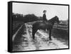 Mr. Eugene Du Pont's Boy on Horseback-Pierre Gentieu-Framed Stretched Canvas