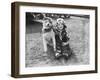Mr. Everyman and His Dog-null-Framed Photographic Print