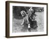 Mr. Everyman and His Dog-null-Framed Photographic Print