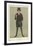 Mr F E Smith, a Successful First Speech, Moab Is My Washpot, 16 January 1907, Vanity Fair Cartoon-Sir Leslie Ward-Framed Giclee Print