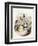 Mr. Fezziwig's Ball, from "A Christmas Carol" by Charles Dickens (1812-70) 1843-John Leech-Framed Giclee Print