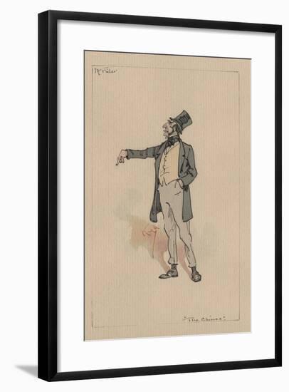 Mr Filer - the Chimes, C.1920s-Joseph Clayton Clarke-Framed Giclee Print