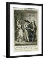 Mr Foote as Fondlewife in 'The Old Bachelor', Engraved by W. Walker, 1776-John James Barralet-Framed Giclee Print
