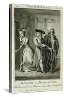 Mr Foote as Fondlewife in 'The Old Bachelor', Engraved by W. Walker, 1776-John James Barralet-Stretched Canvas