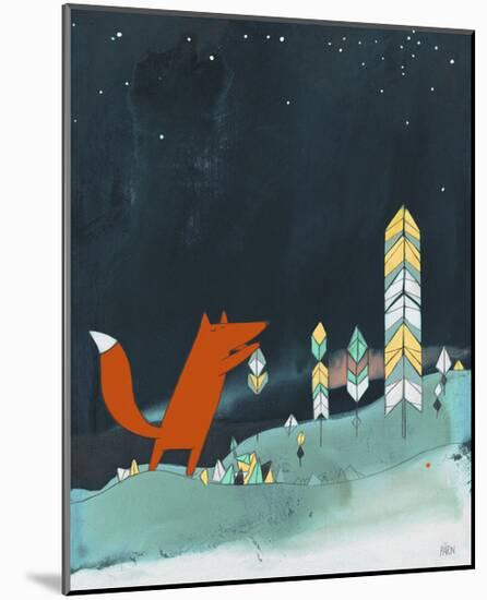 Mr. Fox is Inspired-Kristiana Pärn-Mounted Giclee Print