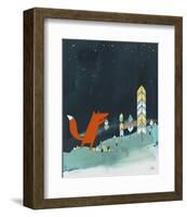 Mr. Fox is Inspired-Kristiana Pärn-Framed Art Print