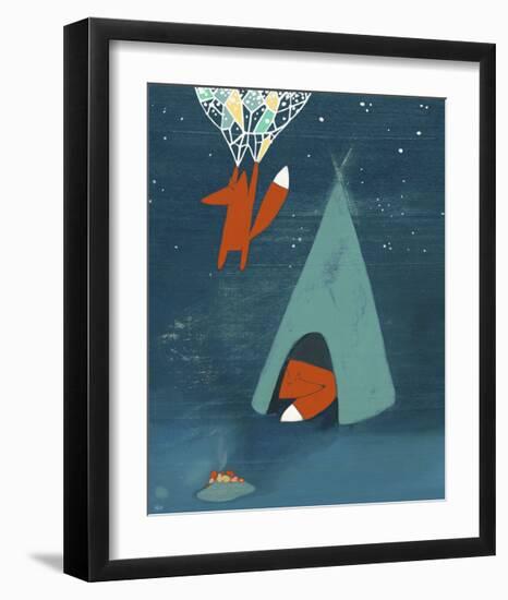 Mr. Fox’s Brilliant New Ideas-Kristiana Pärn-Framed Giclee Print