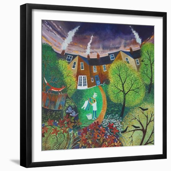 Mr. Fox's Garden, 2016-Lisa Graa Jensen-Framed Giclee Print