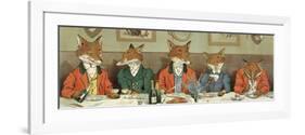 Mr. Fox's Hunt Breakfast-H Neilson-Framed Art Print