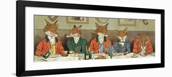 Mr. Fox's Hunt Breakfast-H Neilson-Framed Art Print