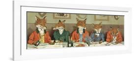 Mr. Fox's Hunt Breakfast-H Neilson-Framed Art Print