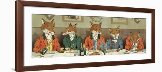 Mr. Fox's Hunt Breakfast-H Neilson-Framed Premium Giclee Print